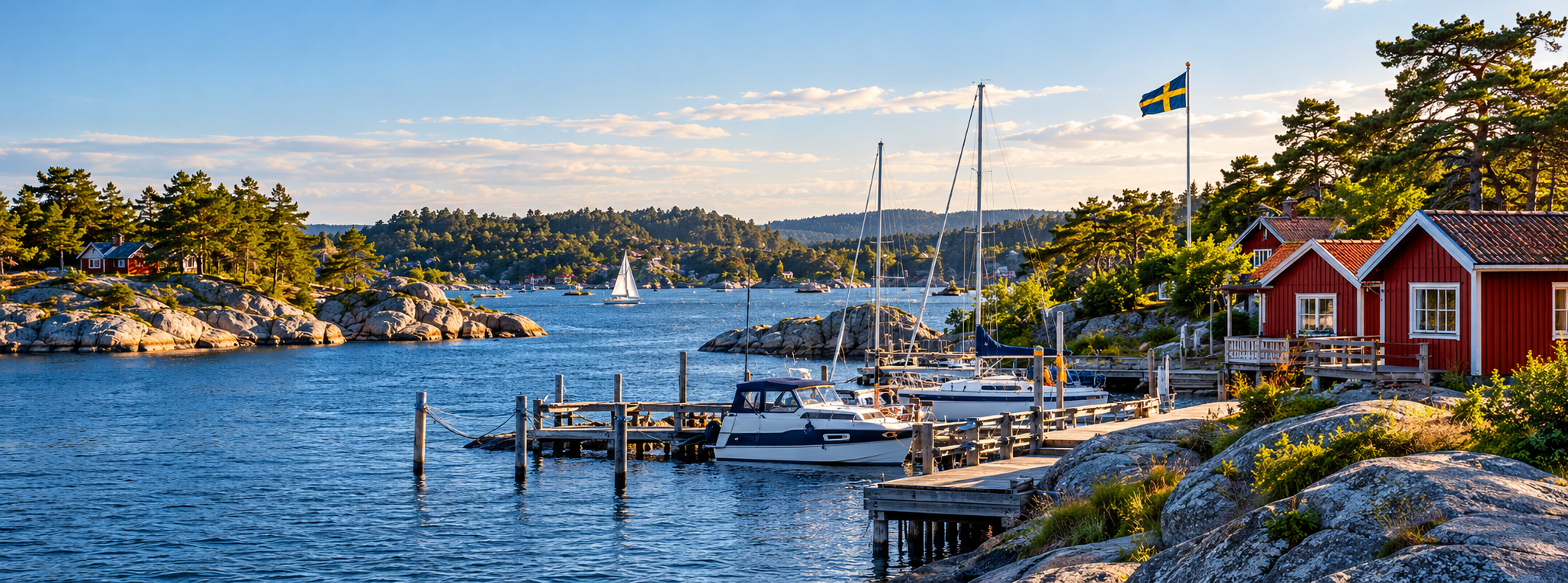 Båtliv i skärgården