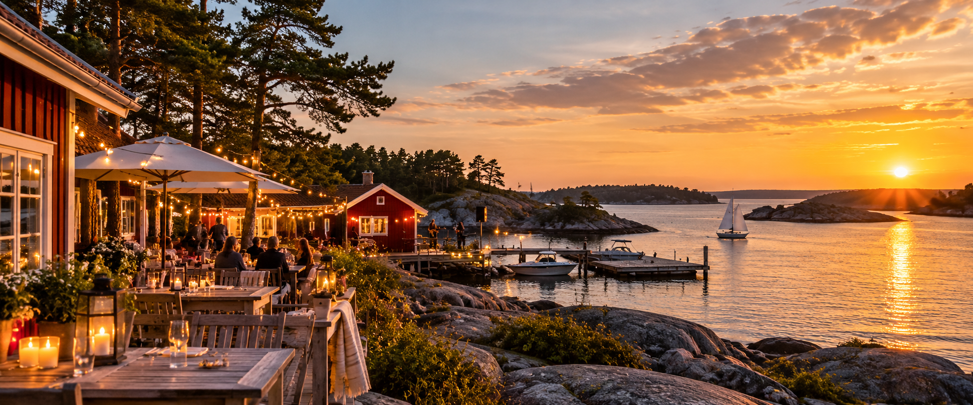 Kväll i skärgården